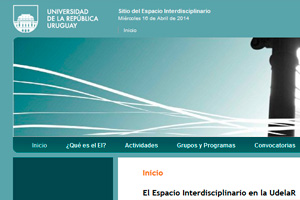 Espacio Interdisciplinario, UdelaR